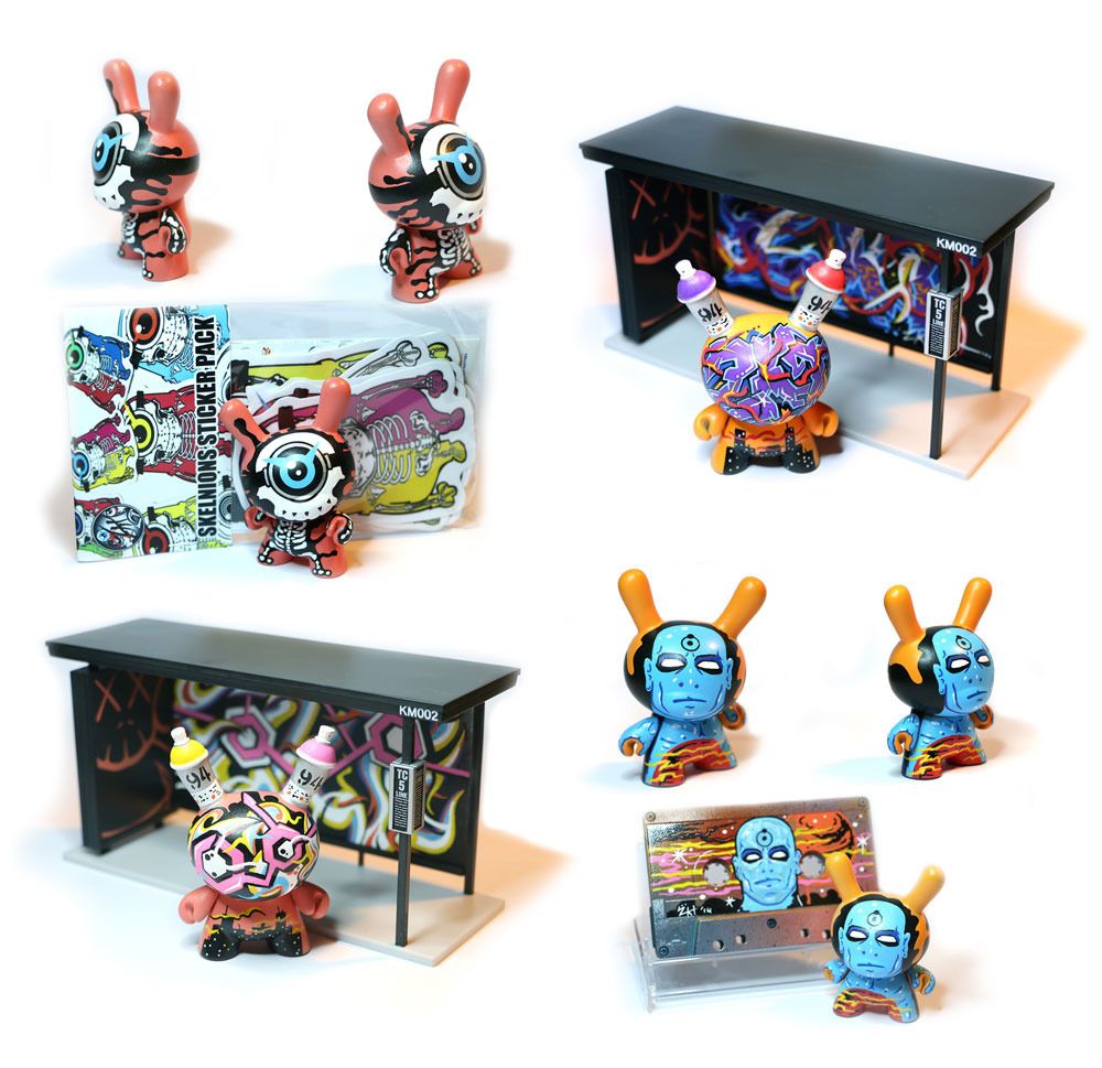 Custom Dunny's galore from Zukaty!!! Designer Toy